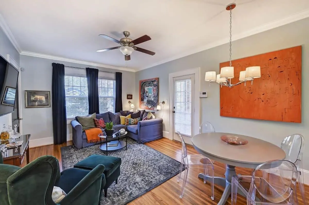 Chic Comfortable 2Br With Porch Near Dilworth Charlotte Holiday home
