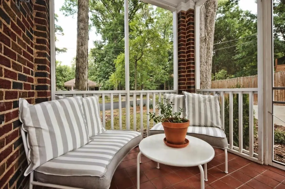 Chic Comfortable 2Br With Porch Near Dilworth Charlotte